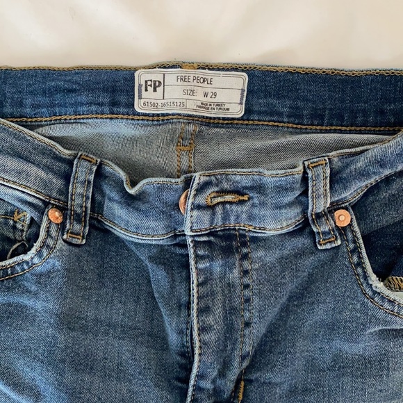 Free People fringe jeans - Picture 3 of 4